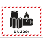 8247 - "UN3091"Pile al litio metallico contenute o imballate con un dispositi