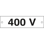49144B - Cartello alluminio 400 V