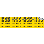 9106C - Foglio n.16 etichette adesive 160 VOLT