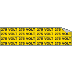 9135C - Foglio n.16 etichette adesive 275 VOLT