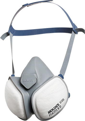 APM5120 - Semimaschera COMPACT MASK in unico pezzo compreso filtri Cl.A1P2 RD