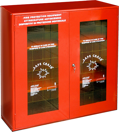 ARA1012 - Armadio a parete 2 ante finestrate 2 ripiani h 100