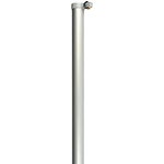 AST30 - asta cm 300 diametro mm 32 con corda, carrucola e pomolo