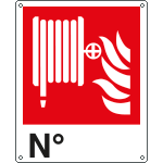 E20160Y - Cartello lancia antincendio/naspo N° EN ISO 7010