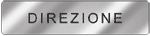 EF70213 - Targa alluminio specchio EasyFix DIREZIONE