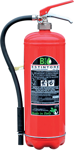 EOIB06 - Estintore idrico carica lt. 6 classe di fuoco 43A-233B