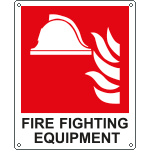 EYE20119K - sign FIRE FIGHTING EQUIPMENT EN ISO 7010 F004