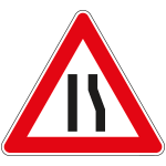 FAH190019 - Triangolo rifrangente NF 19 STRETTOIA SIMMETRICA DS
