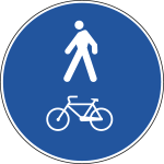 FAR240092B - Disco rifrangente NF92B PERCORSO PEDONI CICLI