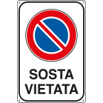FL5624Y - Cartello Sosta vietata
