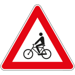 FLR160014 - Cartello NF 14 ATTRAVERSAMENTO CICLABILE