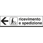 FLR6803L - Tabella indicazione RICEVIMENTO E SPEDIZIONE sinistra