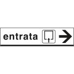 FLR6804D - Tabella indicazione ENTRATA destra