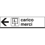 FLR6813L - Tabella indicazione CARICO MERCI sinistra