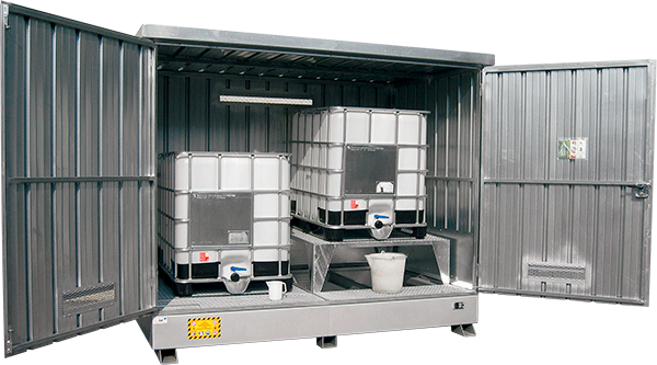 PSA732A - Modul Container x esterni per stoccaggio 2 cisternette