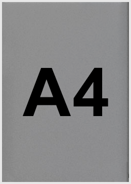 TSMS41V - cartella trasparente A4 verticate per porta avvisi Safein