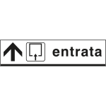 [FAR6804A] FAR6804A - Cartello ENTRATA avanti