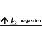 [FAR6806A] FAR6806A - Cartello MAGAZZINO avanti