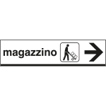 [FLR6806D] FLR6806D - Tabella indicazione MAGAZZINO destra