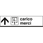 [FLR6813A] FLR6813A - Tabella indicazione CARICO MERCI avanti
