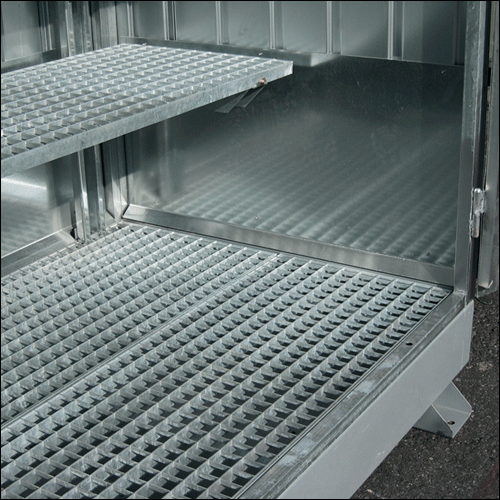 [PSA005] PSA005 - scaffalatura opzionale larghezza mm 1000 composta da 3 ripiani