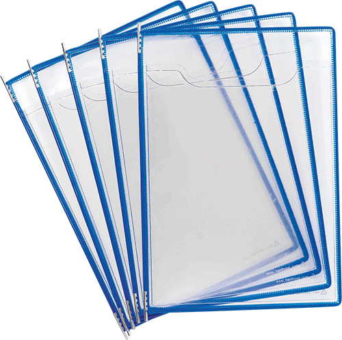 [SMCA401] SMCA401 - confezione da 5 cartelline formato A4 per leggii SMCA.. colore BLU