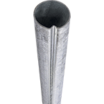 [STC6020] STC6020 - Palo tubolare zincato spess.mm 2 antirotazione diam.60 mt.2 h.