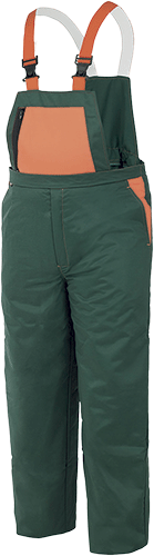 [UTP893XXL] UTP893XXL - pettorina da boscaiolo verde/arancio a norma EN 381-5 tg.XXL