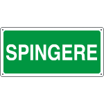 [16127XS] 16127XS - Etichetta adesiva Spingere