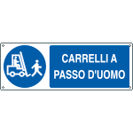 [1910KS] 1910KS - Etichetta adesiva carrelli a passo d'uomo