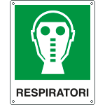 [20116WS] 20116WS - Etichetta adesiva respiratori
