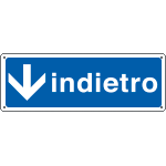 [2352S] 2352S - Etichetta adesiva indietro