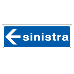 [2353S] 2353S - Etichetta adesiva sinistra