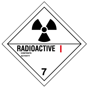 [6462D] 6462D - Cartello trasporto merci RADIOACTIVE I (7)