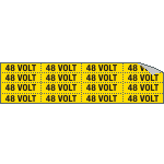 [9103C] 9103C - Foglio n.16 etichette adesive 48 VOLT