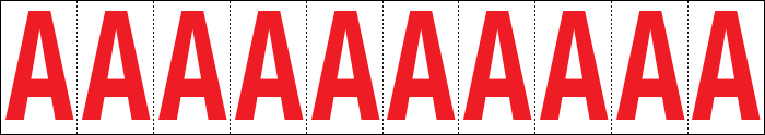 [914A] 914A - Foglio n.10 etichette adesive B/R lettera A