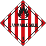 [9453D] 9453D - Etichetta adesiva FLAMMABLE SOLID (4)