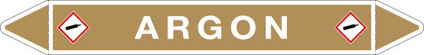 [99A881B] 99A881B - foglio da 5 etichette autoadesive con frecce e simboli per ARGON