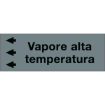 [99C570NDS] 99C570NDS - Foglio da 5 etichette "VAPORE ALTA TEMPERATURA" sinistra
