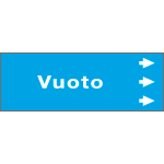 [99D020NDD] 99D020NDD - Foglio da 5 etichette " VUOTO " destra