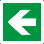 [E15104K] E15104K - Cartello emergenza freccia a destra solo simbolo EN ISO 7010
