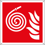 [E15106KS] E15106KS - Etichetta adesiva sicurezza idrante F019