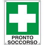 [E20101K] E20101K - Cartello emergenza pronto soccorso UNI ISO 7010