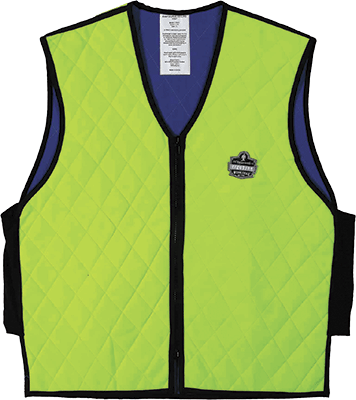 [EDS666XL] EDS666XL - Gilet di raffreddamento alta visibilita' colore giallo taglia XL